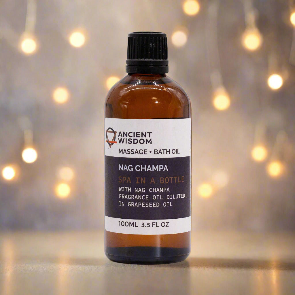 Nag Champa Massage & Bath Oil - 100ml