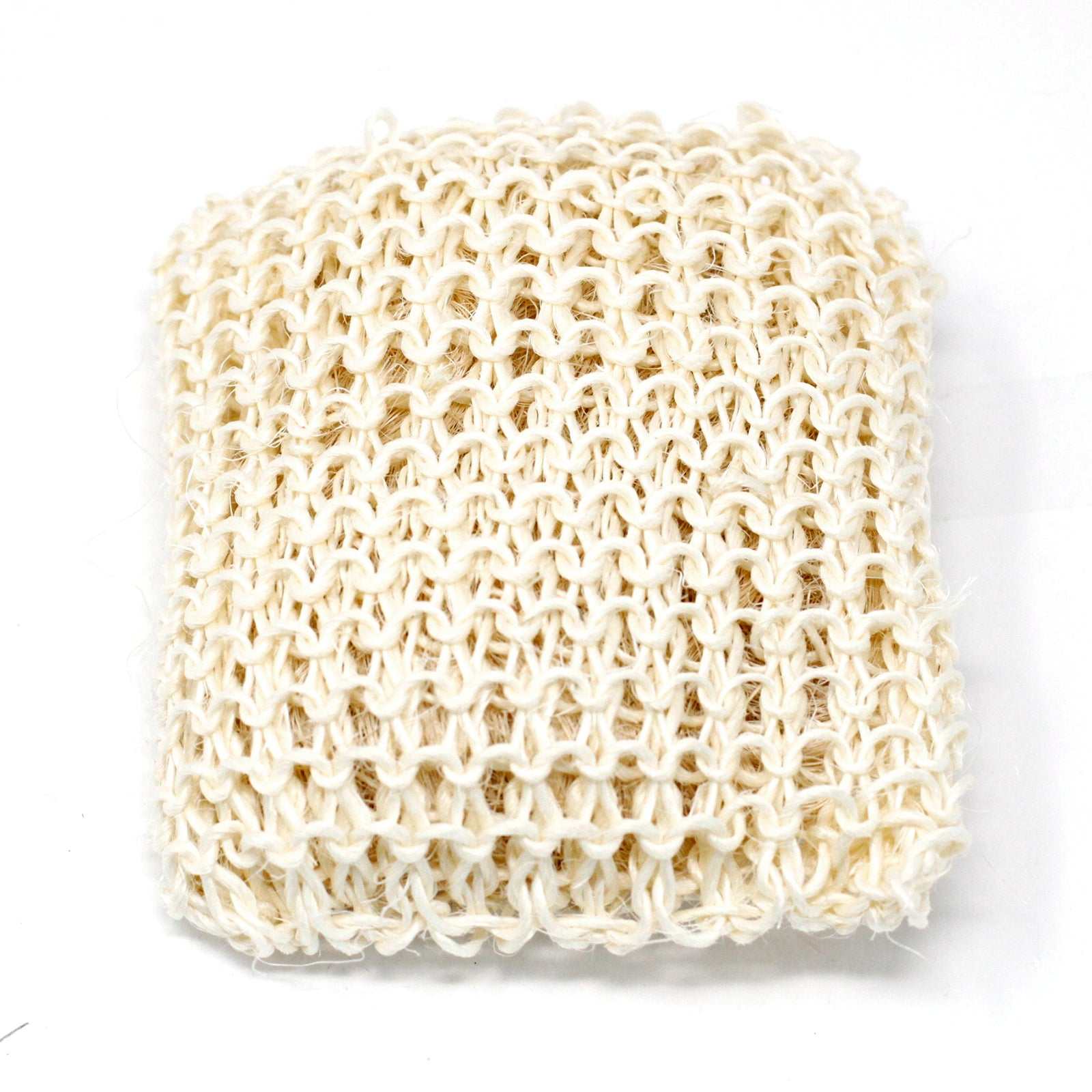 Sisal Sponge and Scrub - Extra Exfoliating Cushion, vegan-friendly exfoliator.