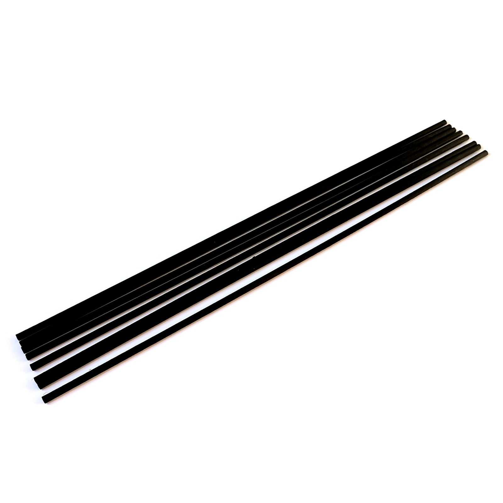 Fibre Black Reed Diffuser sticks, 25cm x 3mm, for scent dispersion.