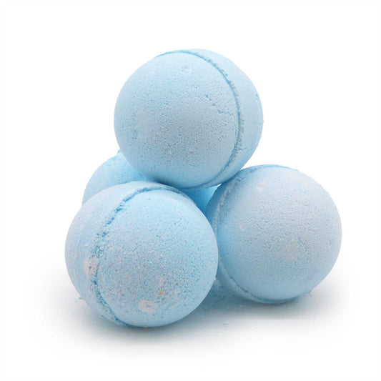 Essential Oil Bath Bomb in Lavender & Marjoram for relaxing soak.