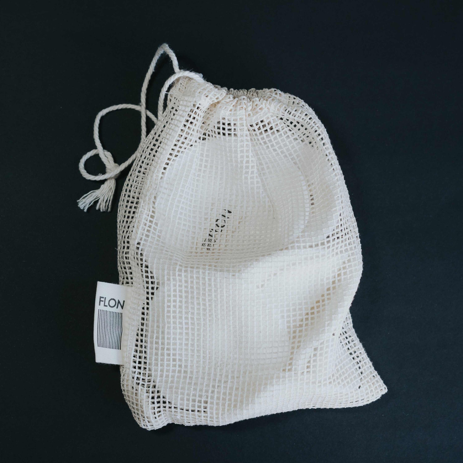 Reusable Bamboo Makeup Remover Pads x12 + Mesh Storage Bag