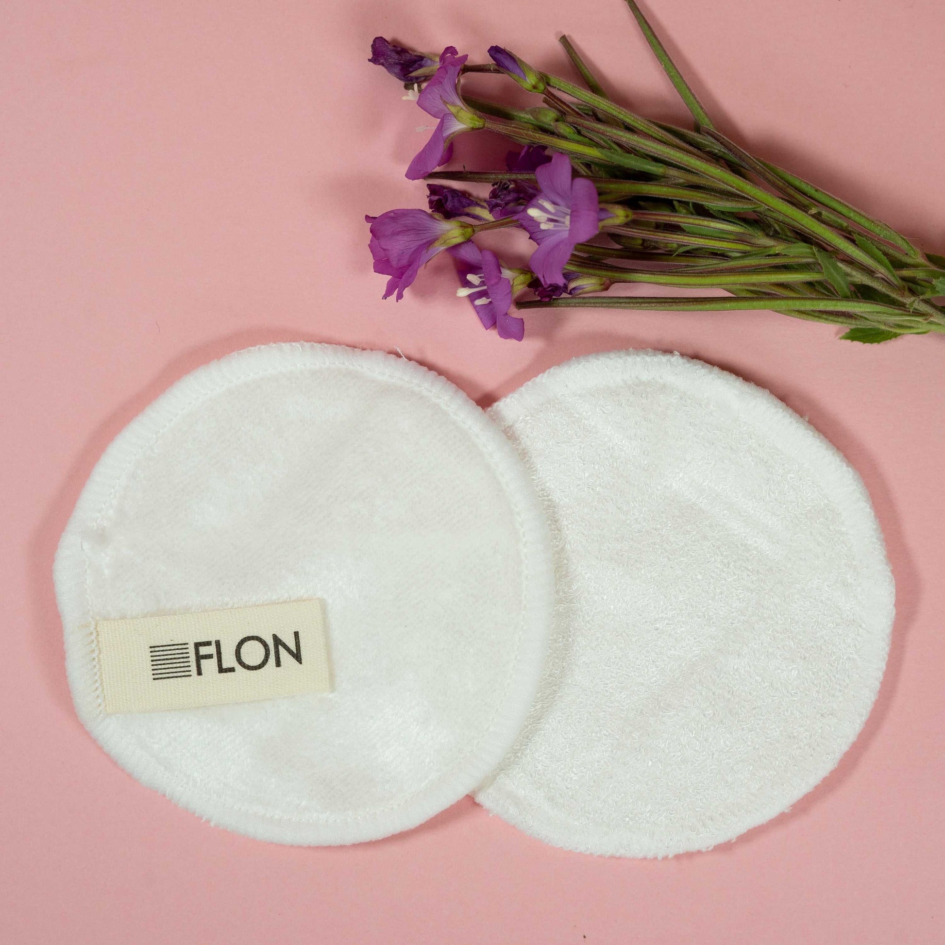Reusable Bamboo Makeup Remover Pads x12 + Mesh Storage Bag