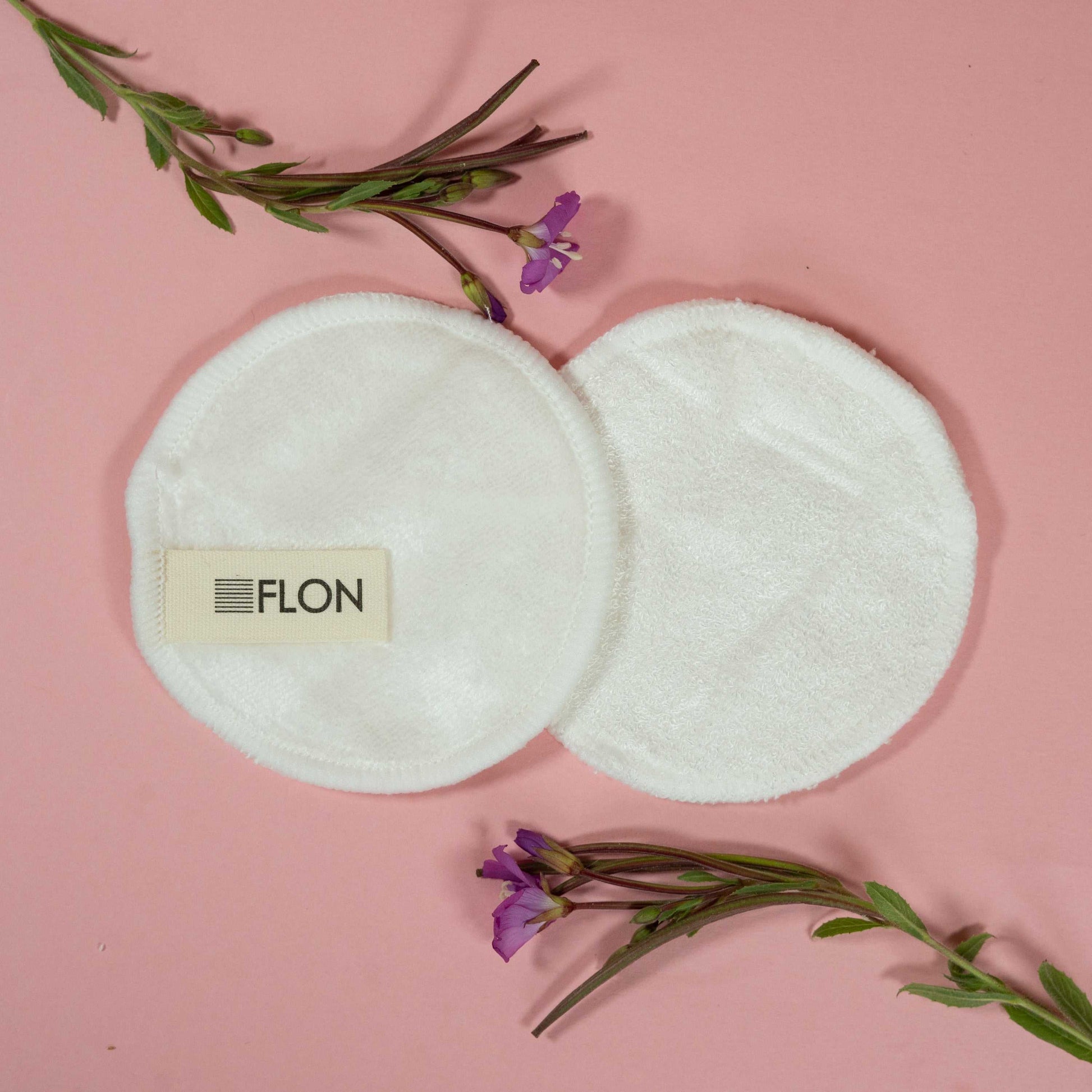 Reusable Bamboo Makeup Remover Pads x12 + Mesh Storage Bag