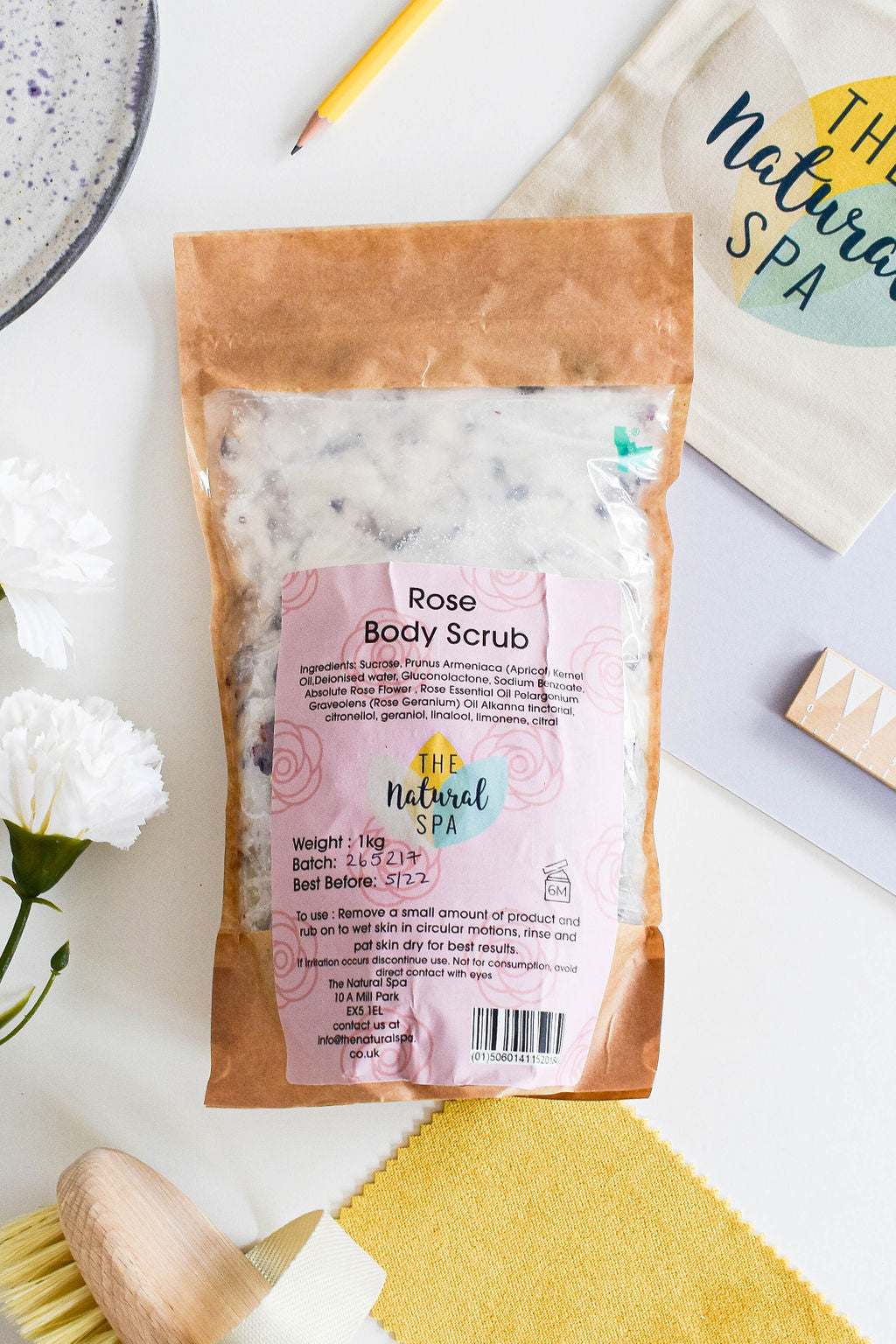 Rose Sugar Scrub