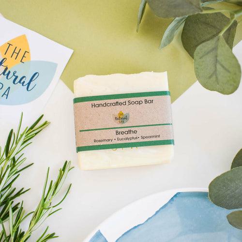 The Natural Spa Breathe Cold Process Soap Bar