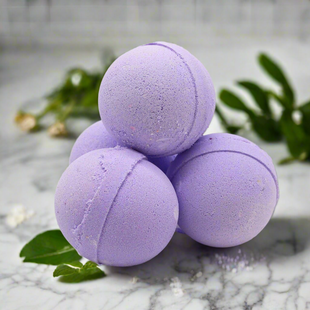 Essential Oil Bath Bomb - Clary Sage & Juniper