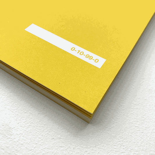 Vibrant yellow notepad