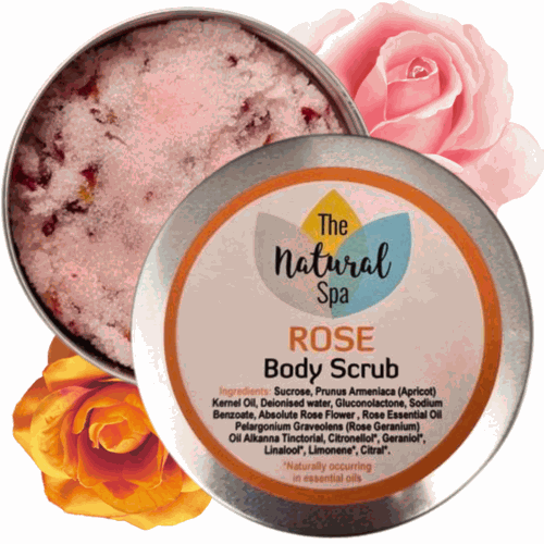 The Natural Spa Rose Sugar Scrub